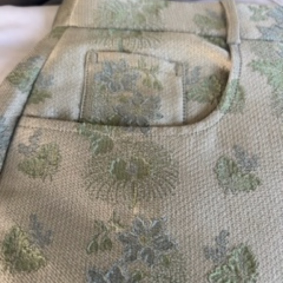 NWT Markarian Salvo Green Brocade Suit - Picture 5 of 6